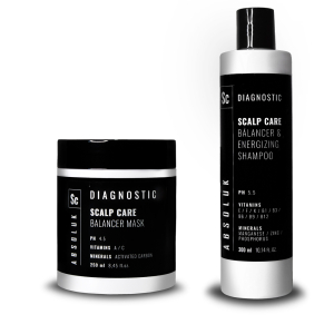 ABSOLUK, COMBO SKALP CARE (shampoo + mask)