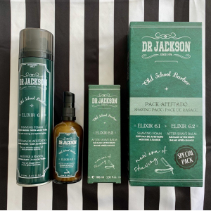 DR JACKSON SHAVING SET. Shaving Foam + Balm