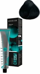 ABSOLUK 100ml, перманентная краска для волос, тон   1.1  blue black