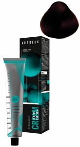 ABSOLUK 100ml, перманентная краска для волос, тон   4.7  reddish chestnut