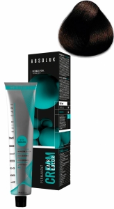 ABSOLUK 100ml, перманентная краска для волос, тон   4.8  brown chestnut