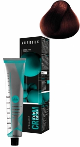 ABSOLUK 100ml, перманентная краска для волос, тон   5.4  light copper chestnut