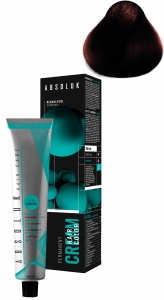 ABSOLUK 100ml, перманентная краска для волос, тон   5.5light mahogany chestnut