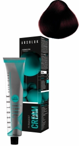 ABSOLUK 100ml, перманентная краска для волос, тон   5.7  light reddish chestnut