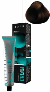 ABSOLUK 100ml, перманентная краска для волос, тон   5.83  light golden brown chestnut