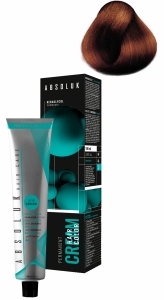 ABSOLUK 100ml, перманентная краска для волос, тон   6.34  dark copper golden blonde