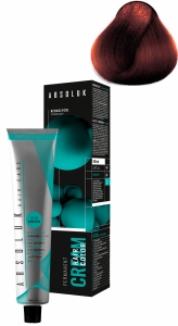 ABSOLUK 100ml, перманентная краска для волос, тон   6.4  dark copper blonde