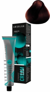 ABSOLUK 100ml, перманентная краска для волос, тон   6.5 dark mahogany blonde