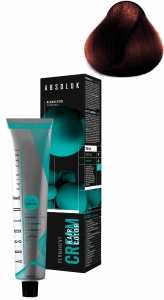 ABSOLUK 100ml, перманентная краска для волос, тон   6.74  dark copper red blonde