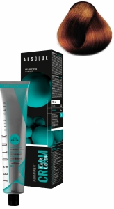 ABSOLUK 100ml, перманентная краска для волос, тон   7.3  golden blonde