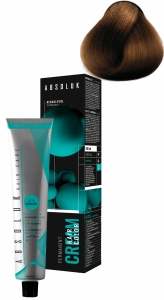 ABSOLUK 100ml, перманентная краска для волос, тон   7.82  iridescent brown blonde