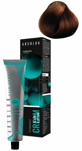 ABSOLUK 100ml, перманентная краска для волос, тон   7.83  golden brown blonde