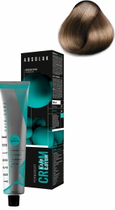 ABSOLUK 100ml, перманентная краска для волос, тон   8.1  light ash blonde