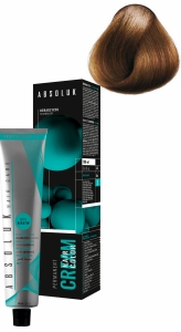 ABSOLUK 100ml, перманентная краска для волос, тон   8.31  light ash golden blonde
