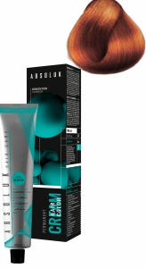 ABSOLUK 100ml, перманентная краска для волос, тон   8.34  light copper golden blonde