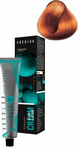ABSOLUK 100ml, перманентная краска для волос, тон   9.34  very light copper golden blonde