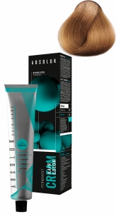 ABSOLUK 100ml, перманентная краска для волос, тон   9.82  very light iridescent brown blonde