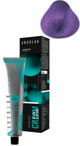 ABSOLUK 100ml, перманентная краска для волос, тон   0.71 pastel purple