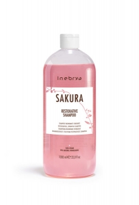Inebrya Sakura Restorative Shampoo 1000ml.